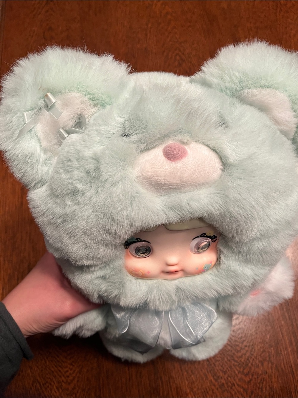 Hi Toy x Nommi 400% Good Night Bear Series Interactive Plush 13”- Star - Picture 4 of 16